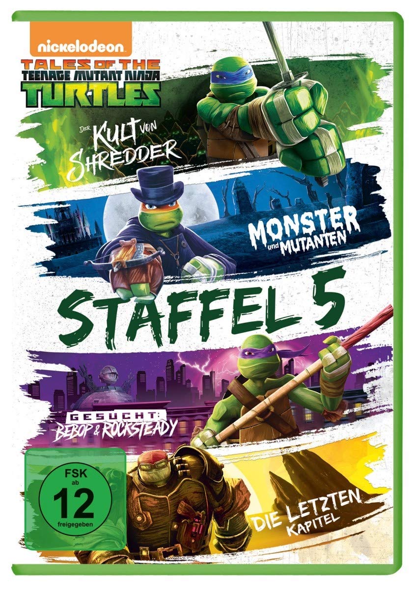Teenage Mutant Ninja Turtles - Staffel 5 (4 Dvds) [DVD]: Amazon.co